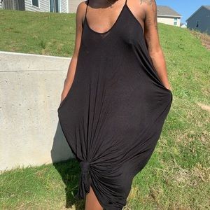 Sheer Black Maxi Dress